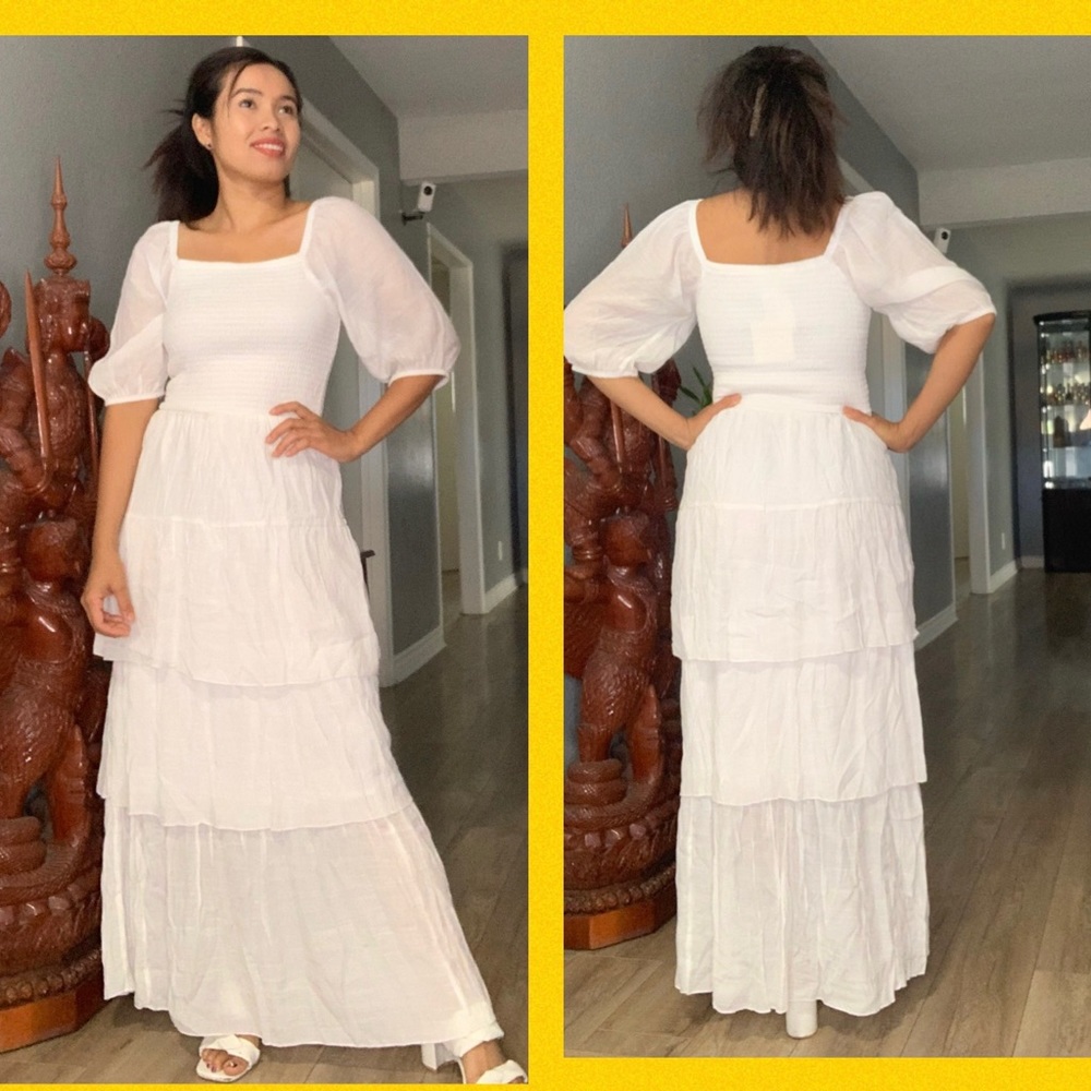 Beautiful white dress